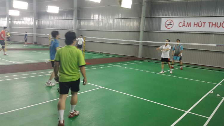 OS BADMINTON - KIAFC - Giao lưu gặp gỡ thứ 3-5 tại NVH LAO ĐỘNG - 18h - 21h