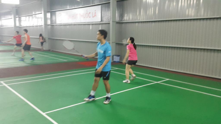 OS BADMINTON - KIAFC - Giao lưu gặp gỡ thứ 3-5 tại NVH LAO ĐỘNG - 18h - 21h