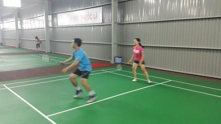 OS BADMINTON - KIAFC - Giao lưu gặp gỡ thứ 3-5 tại NVH LAO ĐỘNG - 18h - 21h