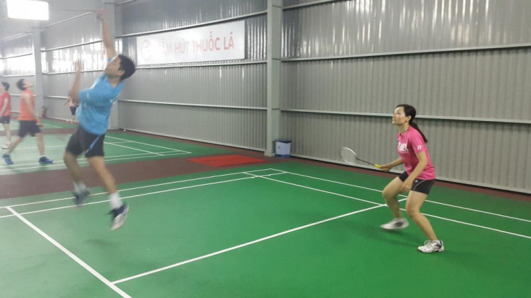 OS BADMINTON - KIAFC - Giao lưu gặp gỡ thứ 3-5 tại NVH LAO ĐỘNG - 18h - 21h