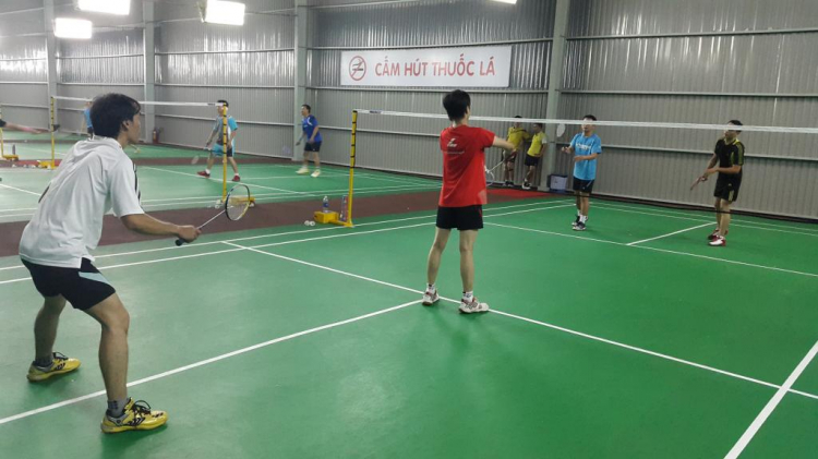 OS BADMINTON - KIAFC - Giao lưu gặp gỡ thứ 3-5 tại NVH LAO ĐỘNG - 18h - 21h