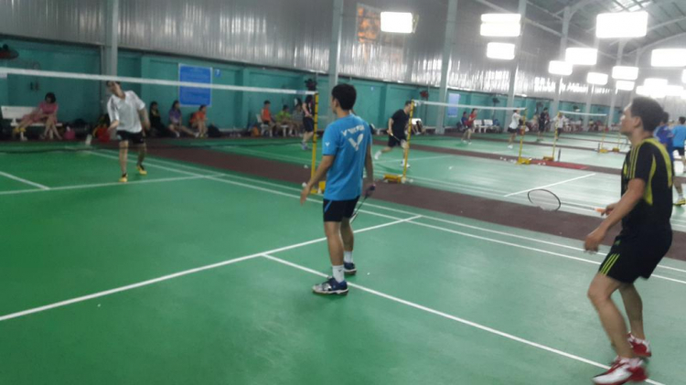 OS BADMINTON - KIAFC - Giao lưu gặp gỡ thứ 3-5 tại NVH LAO ĐỘNG - 18h - 21h