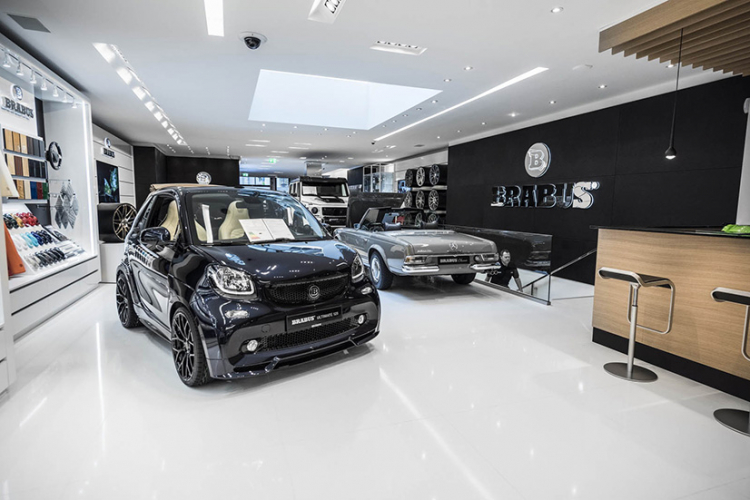 Tham quan showroom "chất ngất" của Brabus tại Đức