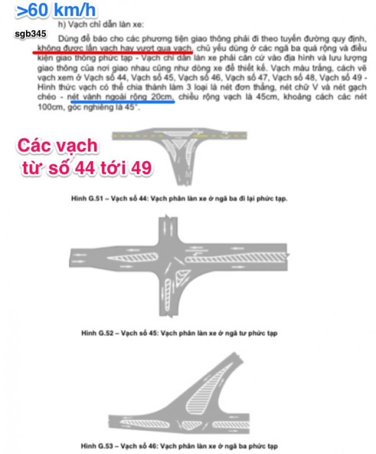 Lỗi sai làn, cán vạch đường dẫn vào cao tốc SG-Lt