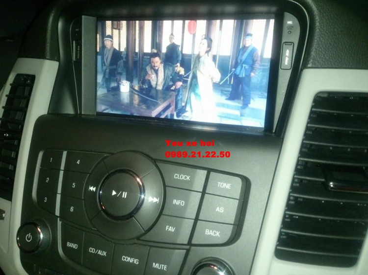 Report màn hình DVD cho Chevrolet Cruze  SV 7321 hình ảnh Tr1,30,31..........clip 45,46