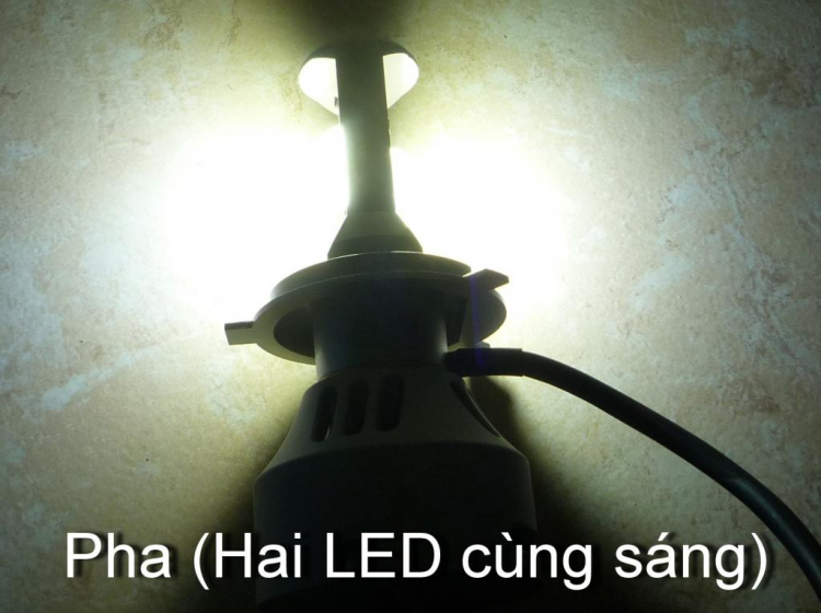 Chia sẻ về Bóng đèn H4 32W 3200LM Dual Beam Cree MT-G2 LED