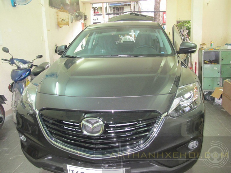 Nâng cấp âm thanh - hình ảnh cho Mazda