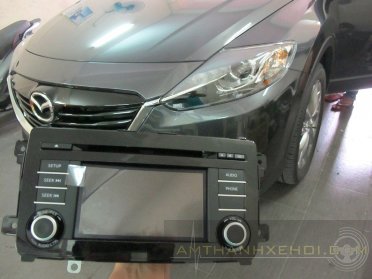 Nâng cấp âm thanh - hình ảnh cho Mazda