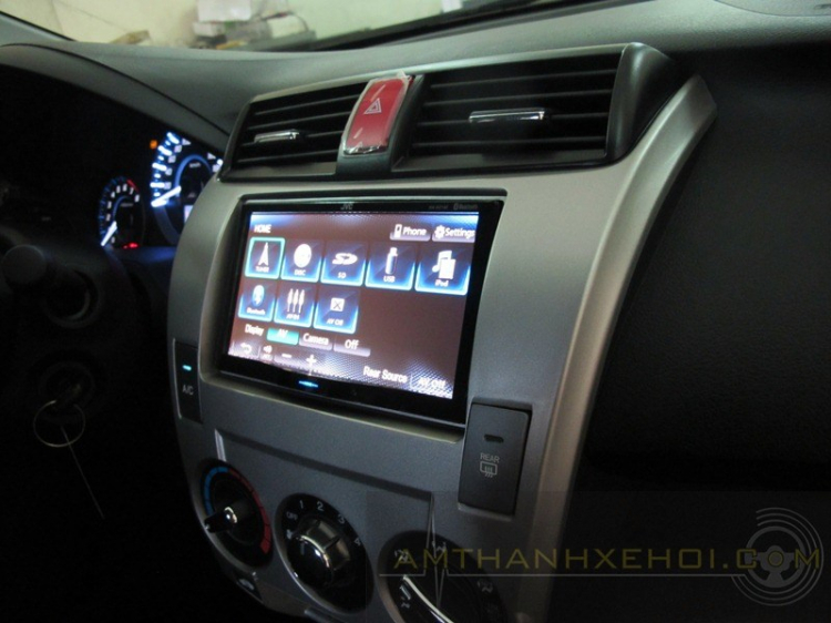 Mới lắp DVD cho honda city 2014
