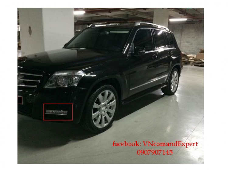 @AKA@ Mercedes GLK300 với vài món đồ chơi mới :)