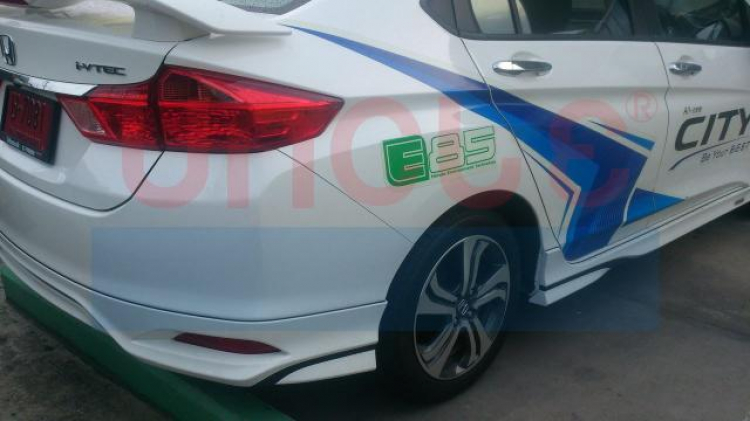 Khoe phụ kiện bodykit cực đẹp cho City 2014