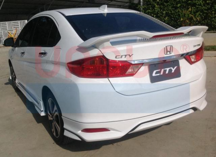 Khoe phụ kiện bodykit cực đẹp cho City 2014