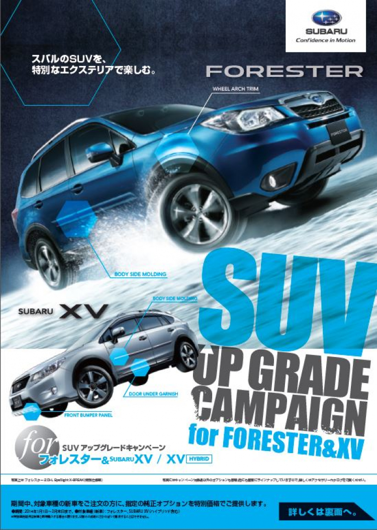 [Subaru-Forester Corner] Góc chia sẻ, trao đổi mọi vấn đề về xe Subaru Forester - Mục lục Trang#1