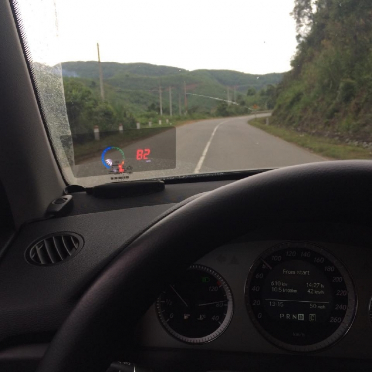 HUD cho Mercedes HUD cho Mercedes