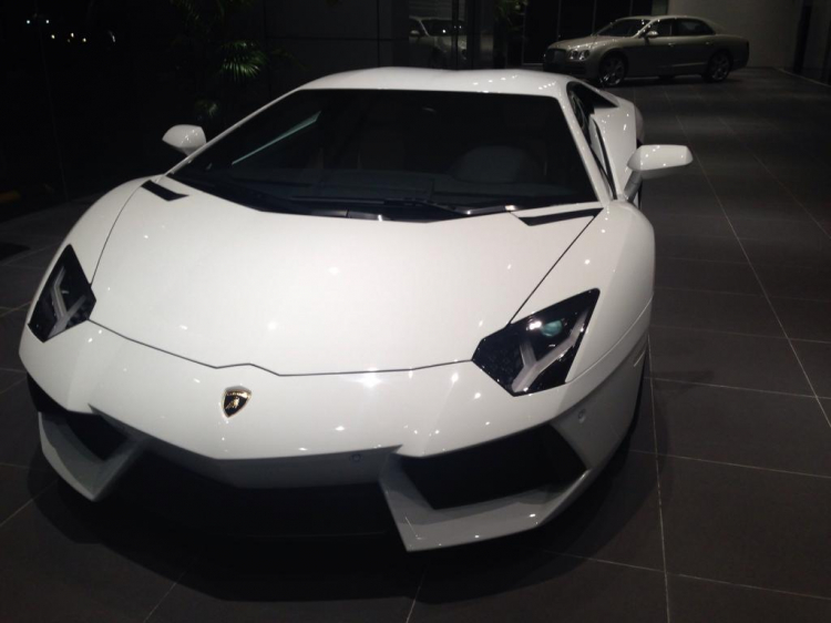 Bộ đôi Lamborghini ở Hà Nội