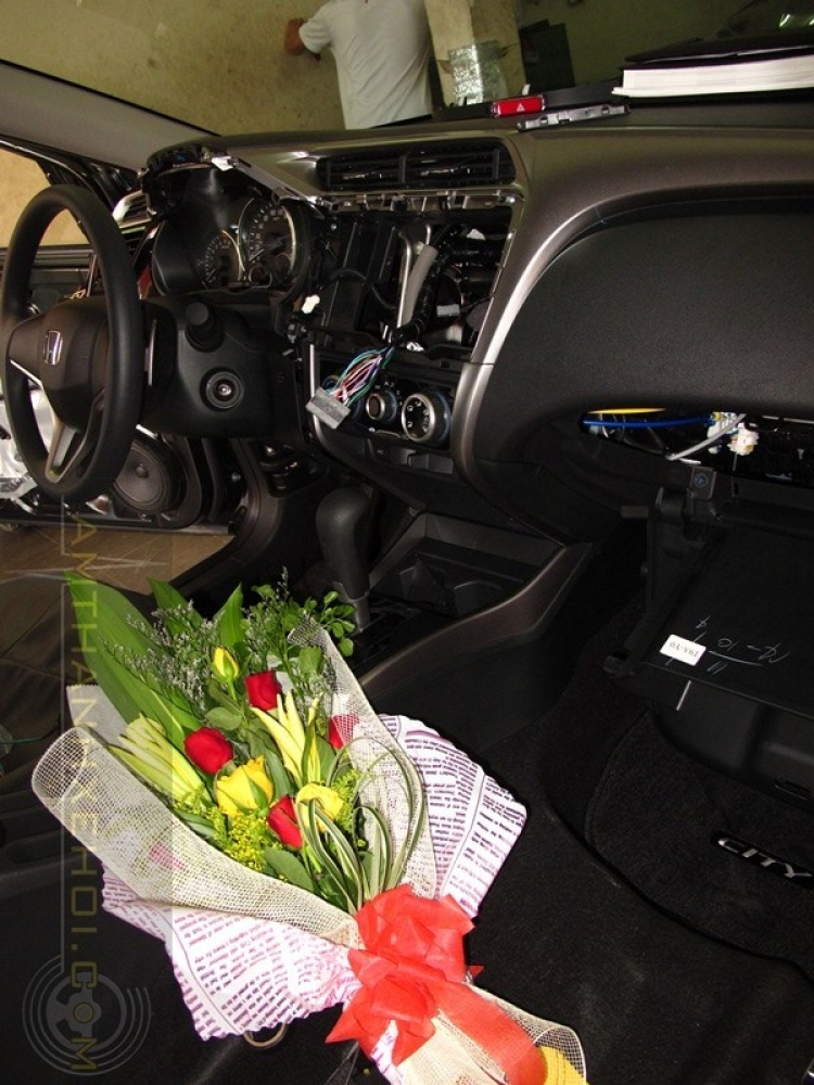 Thay loa mới cho Honda City