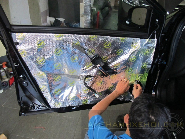Thay loa mới cho Honda City