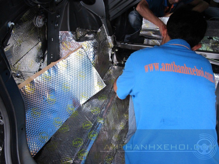 Thay loa mới cho Honda City