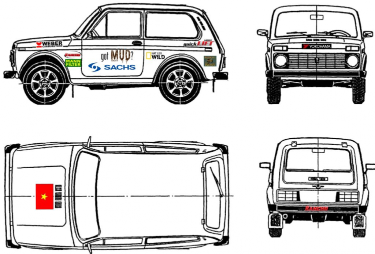 Lada Niva - Russian Range Rover (Phần 5)