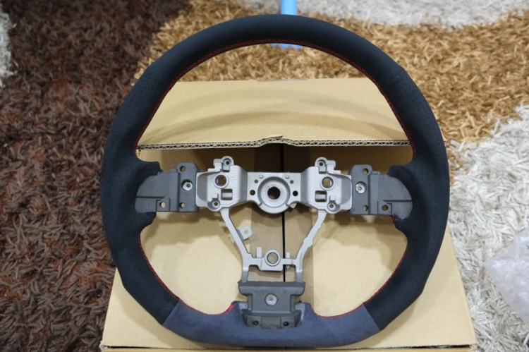 [Project A.1] Nâng cấp tay lái Aftermarket D-shape Sport Steering Wheel Forester 14+