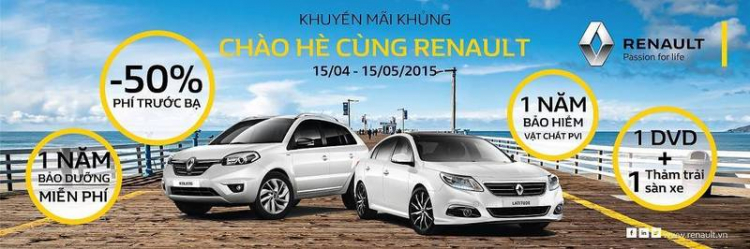 Renault Sài Gòn tổ chức lái thử xe tại Vũng Tàu