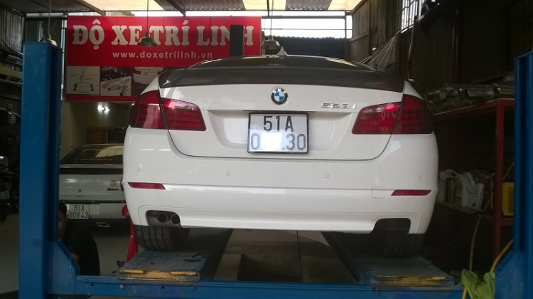 Pô cho xe BMW.