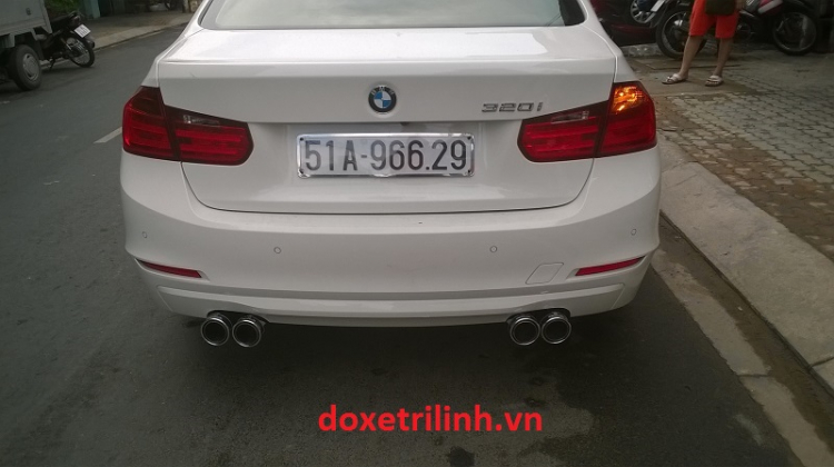 Pô cho xe BMW.