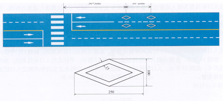 Về hình vẽ quả trám trên mặt đường ở VN ta?