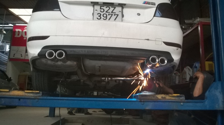 Pô cho xe BMW. Pô cho xe BMW.