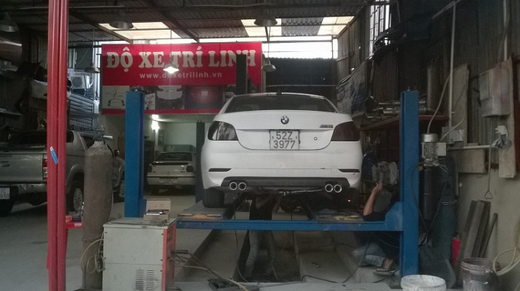 Pô cho xe BMW. Pô cho xe BMW.
