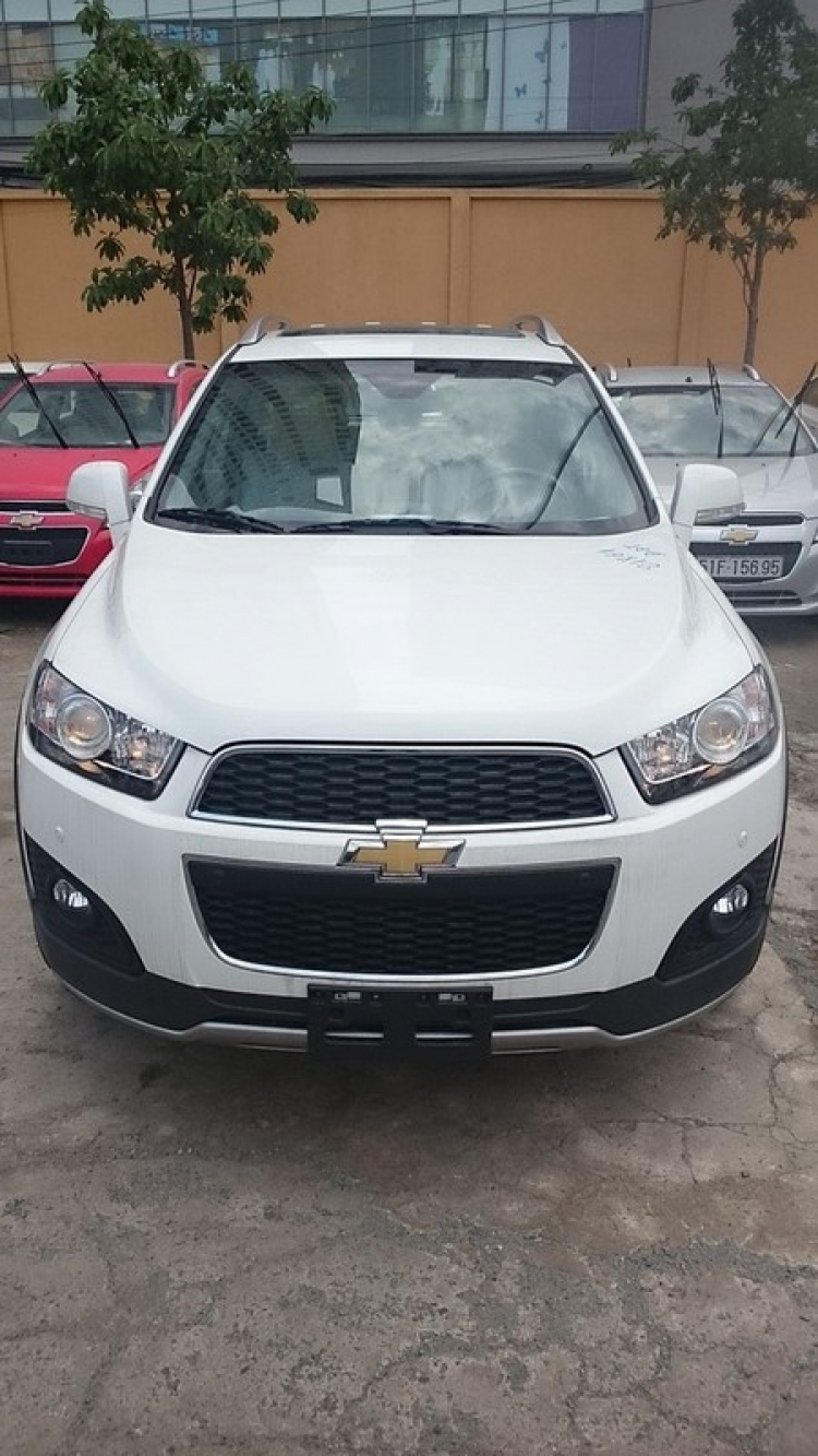 Chevrolet captiva 2015 mới Chevrolet captiva 2015 mới