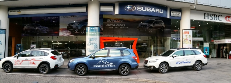 Subaru Test drive tại Thủ Đức
