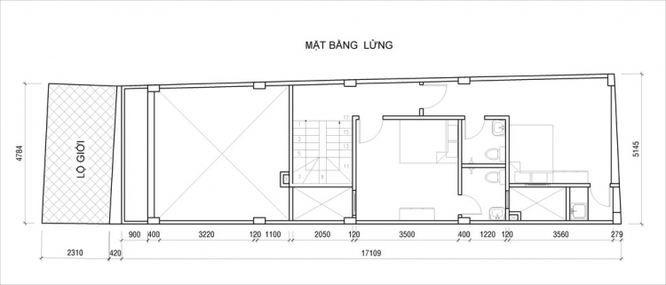 Mặt bằng khó binh, nhờ các bác KTS và KS.