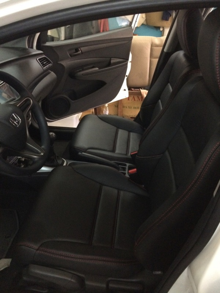 Nhờ bác Tám may nệm và anh em diễn đàn tư vấn giúp Bọc da honda city Nhờ bác Tám may nệm và anh em diễn đàn tư vấn giúp Bọc da honda city