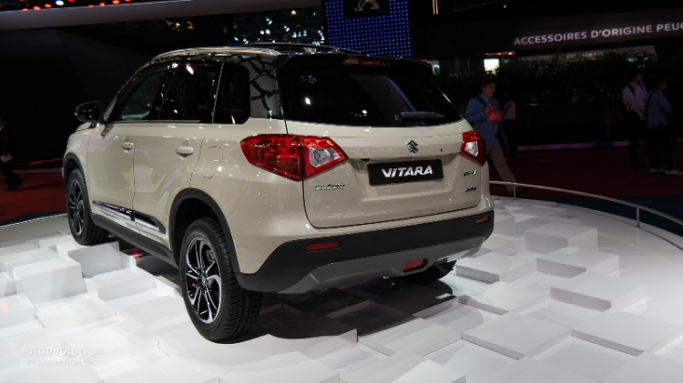 Suzuki Vitara thế hệ mới xuất hiện tại triển lãm Paris 2014