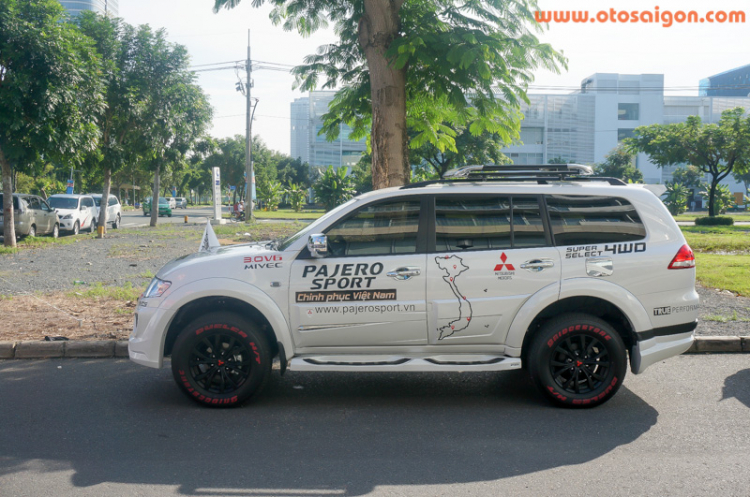 6 xe Mitsubishi Pajero Sport khởi động hành trình xuyên Việt