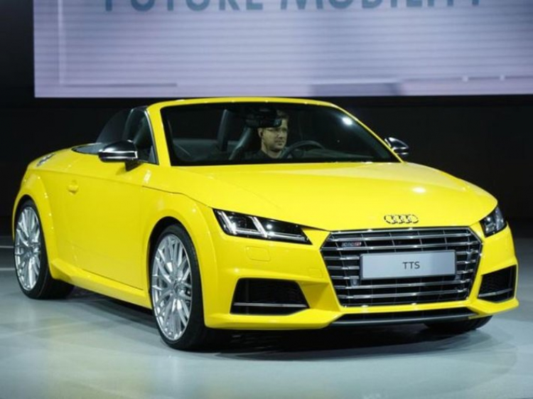 Audi ra mắt TT S Roadster 2015