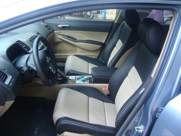 Nhờ bác Tám may nệm và anh em diễn đàn tư vấn giúp Bọc da honda city Nhờ bác Tám may nệm và anh em diễn đàn tư vấn giúp Bọc da honda city