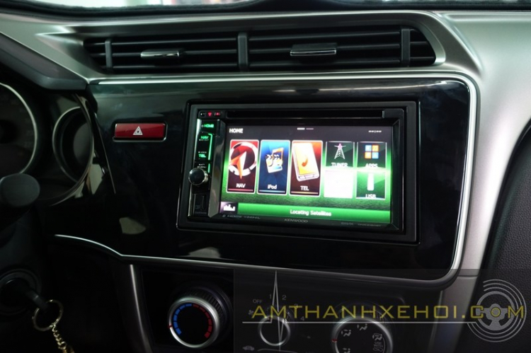 Mới lắp DVD cho honda city 2014