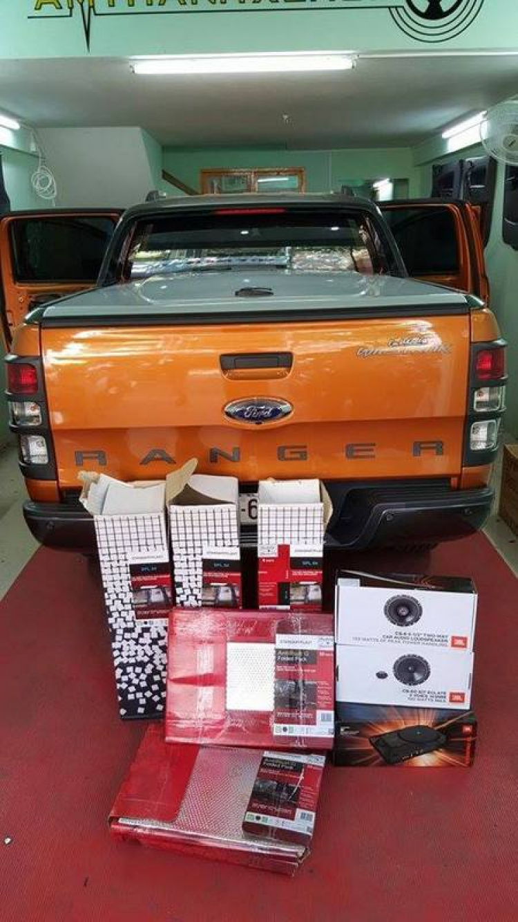 Cần tư vấn âm thanh cho Ford Ranger Cần tư vấn âm thanh cho Ford Ranger