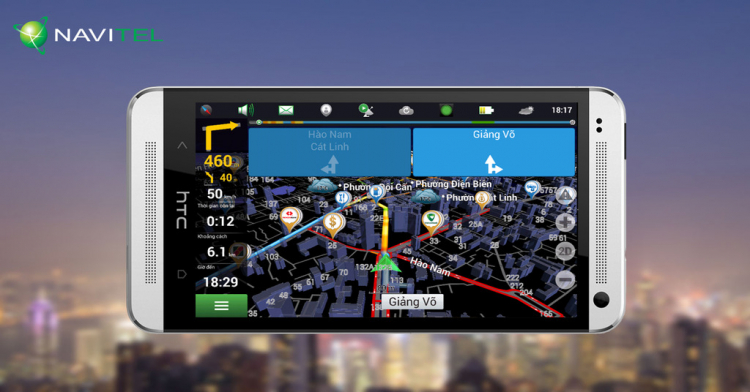 Tải và sử dụng phần mềm dẫn đường Navitel
