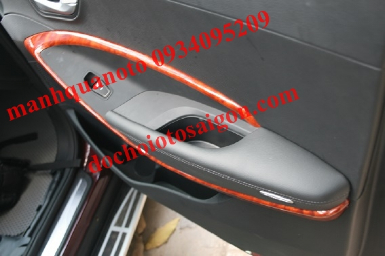 Ốp gỗ cần số + táp lô cho Ford Escape Ốp gỗ cần số + táp lô cho Ford Escape