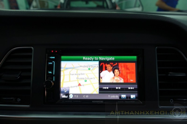 Sonata 2015 nâng cấp nhẹ DVD và Âm Thanh.