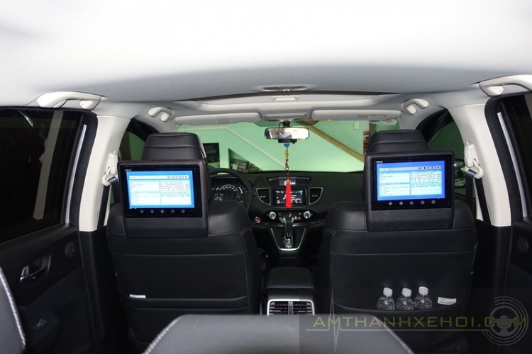 Honda CRV 2015 cách âm và nâng cấp âm thanh, hình ảnh.