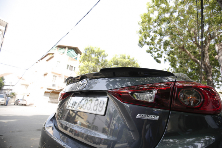 Quá trình nâng cấp và độ mazda 3 all new của Thần đèn . Quá trình nâng cấp và độ mazda 3 all new của Thần đèn .