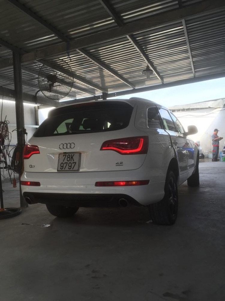 Hành trình update con vợ già Audi Q7 2008 lên đời 2014