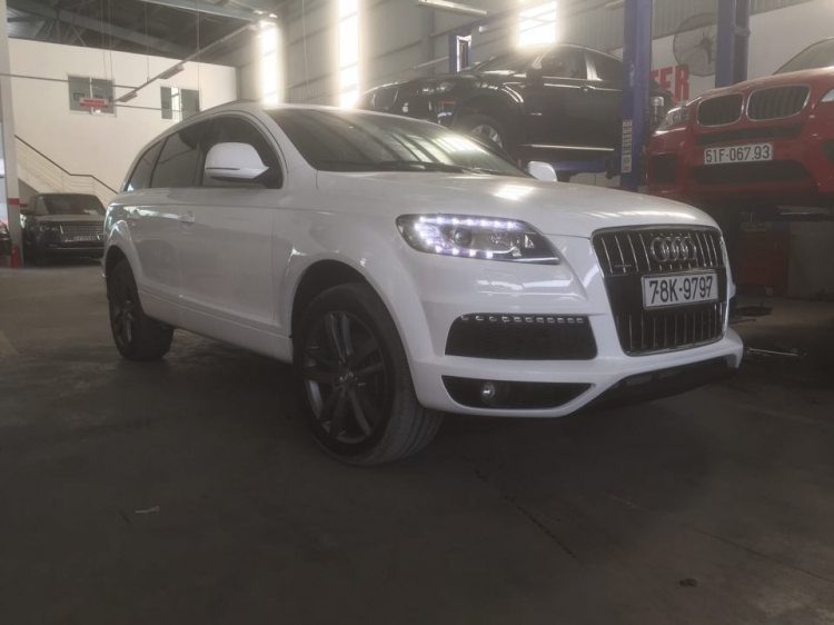 Hành trình update con vợ già Audi Q7 2008 lên đời 2014