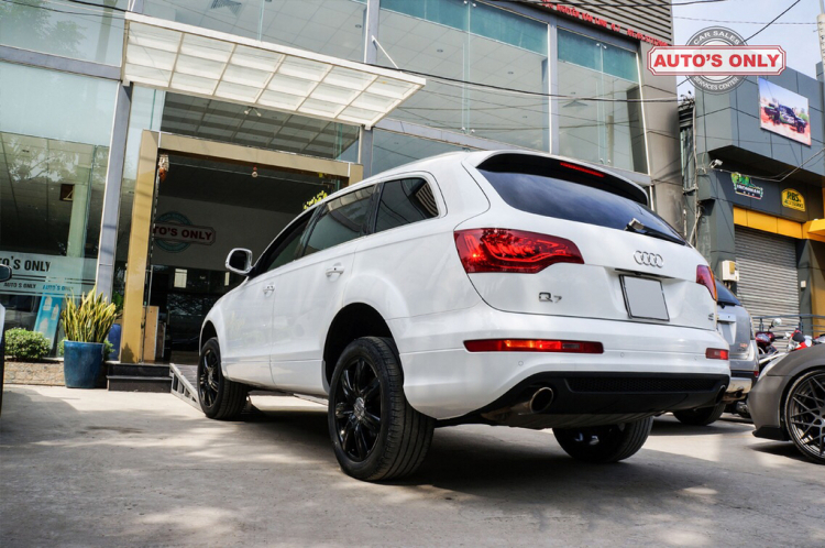 Hành trình update con vợ già Audi Q7 2008 lên đời 2014