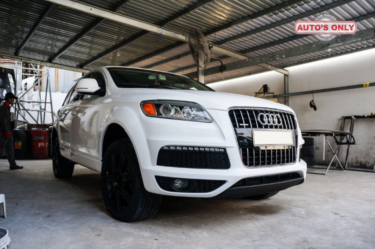 Hành trình update con vợ già Audi Q7 2008 lên đời 2014