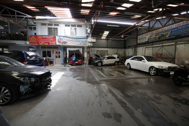 Quá trình nâng cấp Mazda3 của Thần Đèn tại khactrungoto. Quá trình nâng cấp Mazda3 của Thần Đèn tại khactrungoto.